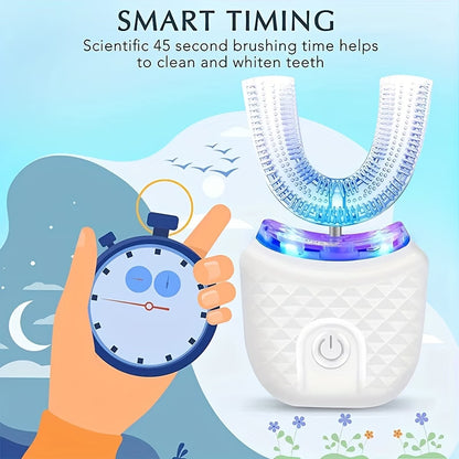 U-Shaped Electric Toothbrush | A Cleaner Smile Starts Here.